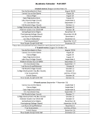Fall 2021 16-Week Courses (August 23-December
