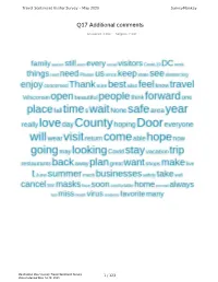 Q17 Additional Comments