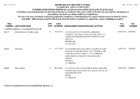 Planning Applications Granted from 20-01-20 to 26-01-20