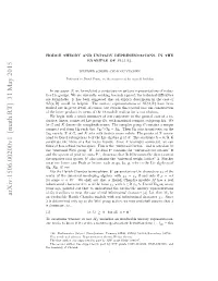 Hodge Theory and Unitary Representations, in the Example of Sl(2, R)