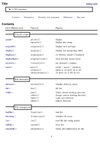 Io — I/O Functions