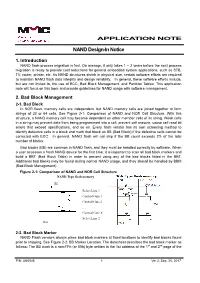 NAND Design-In Notice