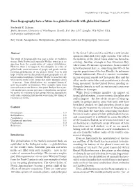 Does Biogeography Have a Future in a Globalized World with Globalized Faunas?