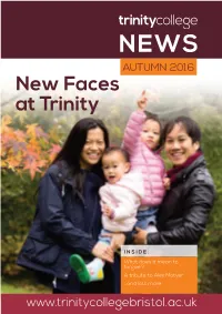 New Faces at Trinity