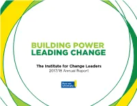 Building Power Leading Change