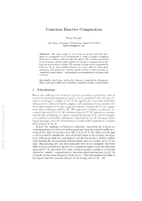 Conscious Enactive Computation