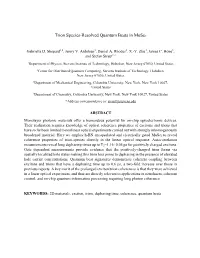 Trion Species-Resolved Quantum Beats in Mose2