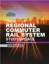 MAG Regional Commuter Rail System Study Update Final Report