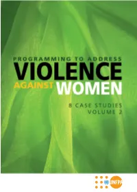 Programming to Address Violence Against Women