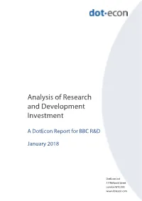 Cost Benefit Analysis of Innovate UK’S ‘Smart’ R&D Financing Programme7 Determines the Cost Benefit Ratio to Be from 1:4 to 1:5