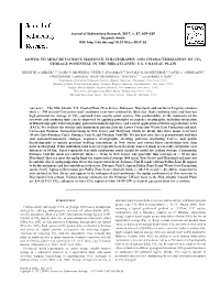 Lower to Mid-Cretaceous Sequence Stratigraphy and Characterization of Co2 Storage Potential in the Mid-Atlantic U.S