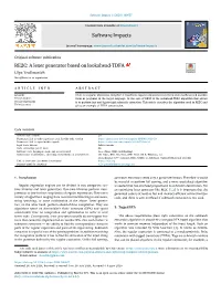 Software Impacts RE2C: a Lexer Generator Based on Lookahead-TDFA