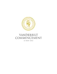 Vanderbilt Commencement Office and Vanderbilt University