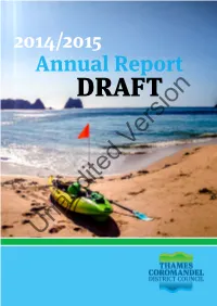 Annual Report DRAFT