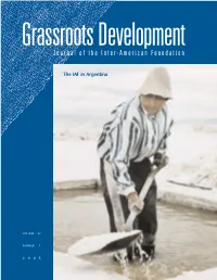 Journal of the Inter-American Foundation