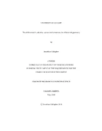 The Differential -Calculus