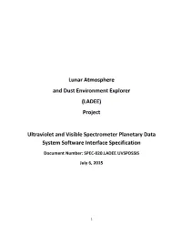 LADEE) Project