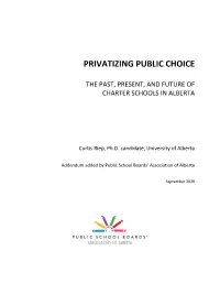 Privatizing Public Choice