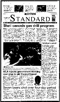 Shell Cancels Gas Drill Program