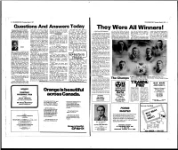 Questions and Answers Today Is Beautiful Across