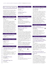 Saturday Programs In
