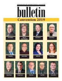 Convention Bulletin 2019 from the NL Teachers' Association
