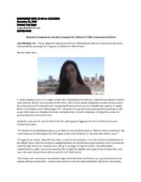 Tess Seger Tseger@Skdknick.Com 310-801-0448 Alejandra