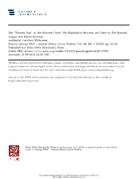 The “Former Sun” in the Sidereal Clock: The