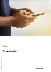 Troubleshooting Company