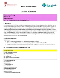 Action Alphabet