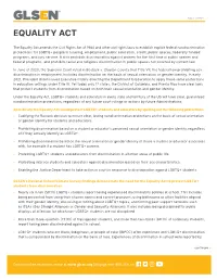 Equality Act