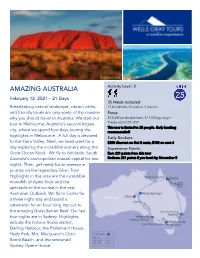AMAZING AUSTRALIA Activity Level: 2