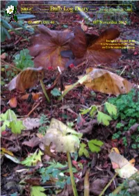 Srgc Bulb Log Diary