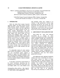 A High Performance Ldm Data Cluster