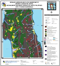 Detailed Landslide and Flood Hazard Map of Jabonga