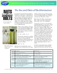The Ins and Outs of Dechlorination