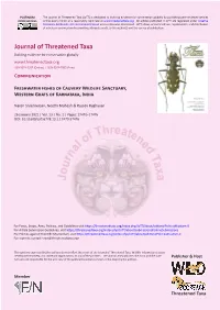 Journal of Threatened Taxa
