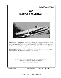 Cv Natops Manual