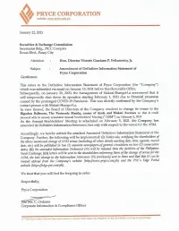 Information Statement 2020