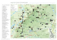 Map of the Cotswolds