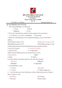 BA PART 1 PAPER 2 SET B.Docx