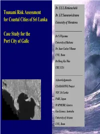 Coastal Vulnerability and Risk Assessment