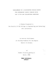 Development of a Distributed Design System For