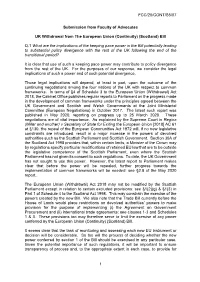 FCC/20/CONT/S5/07 1 Submission from Faculty Of