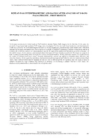 Repeat-Pass Interferometric and Backscatter Analysis of X-Band Paz Satellite – First Results