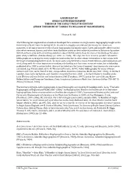 A Handlist of Anglo-‐Latin Hagiography Through the Early Twelfth Century