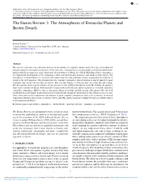 The Dawes Review 3: the Atmospheres of Extrasolar Planets and Brown Dwarfs