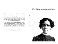 The Voltairine De Cleyre Reader