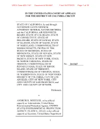 USCA Case #20-1167 Document #1844657 Filed: 05/27/2020 Page 1 of 18