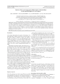 Review of Two Seed Wasps Genera (Hymenoptera: Eurytomidae) in Iran with Description of a New Species